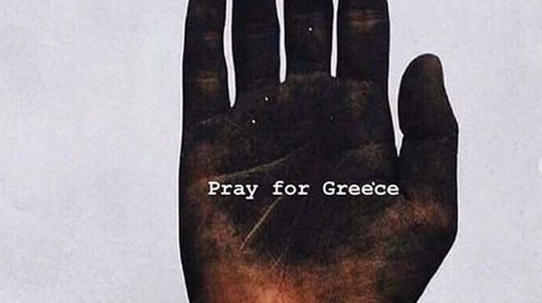 #PrayforGreece