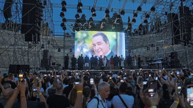 Καλλιμάρμαρο.Συναυλία για τον Βασίλη Καρρά 'Καλησπέρα και καλή βραδιά'