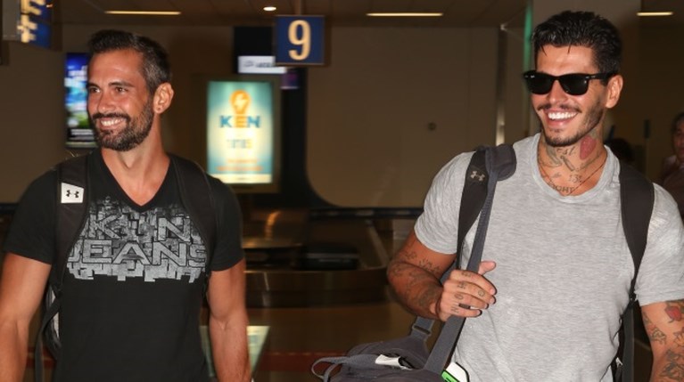 Νικόλας Αγόρου Πάνος Θεοδώρου άφιξη (2)