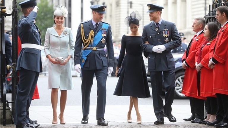 Kate Middleton Meghan Markle Πρίγκιπας Harry Πρίγκιπας William