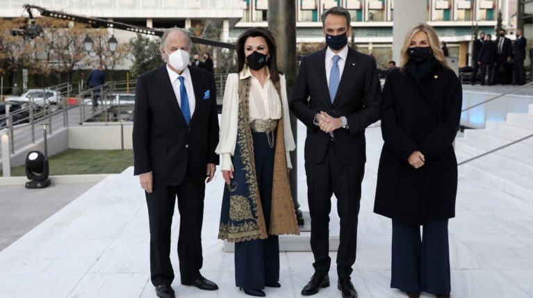 Θόδωρος Αγγελόπουλος Γιάννα Αγγελοπούλου Δασκαλάκη Κυριάκος Μητσοτάκης Μαρέβα Γκραμπόφσκι Μητσοτάκη