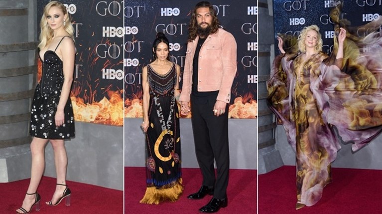 Όλοι οι stars του Game of Thrones στο κόκκινο χαλί για την πρεμιέρα της όγδοης σεζόν
