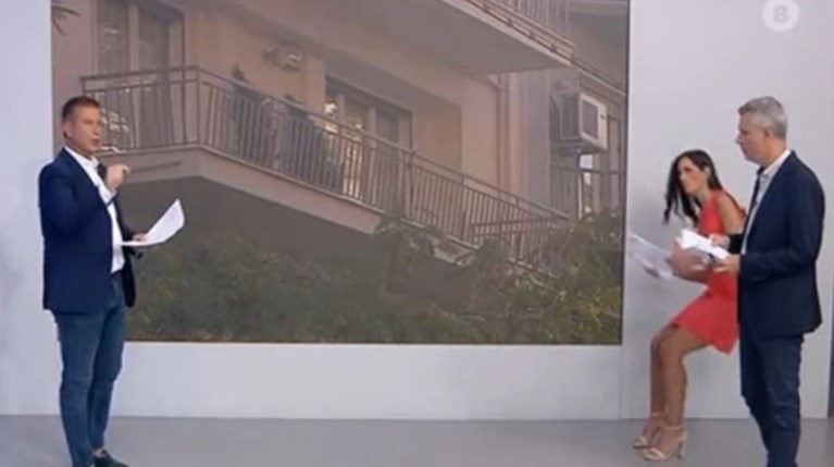 Η σοκαριστική στιγμή που η δημοσιογράφος του ΑΝΤ1 λιποθυμά μπροστά στην κάμερα