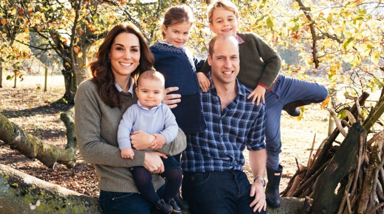 Kate Middleton - Πρίγκιπας William - Πρίγκιπας George - Πριγκίπισσα Charlotte - Πρίγκιπας Louis