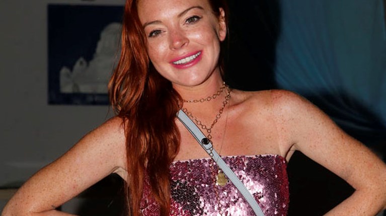 Η Lindsay Lohan στο Nammos R