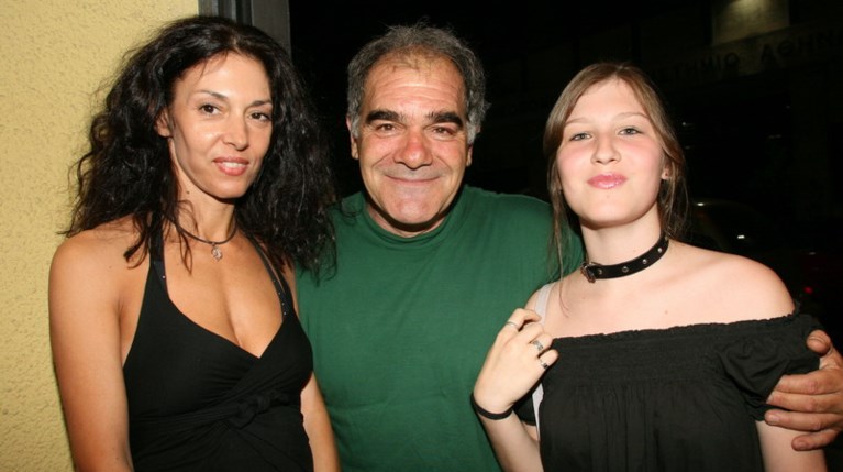 Δήμητρα Παπαδήμα-Γιάννης Μποσταντζόγλου με την κόρη τους