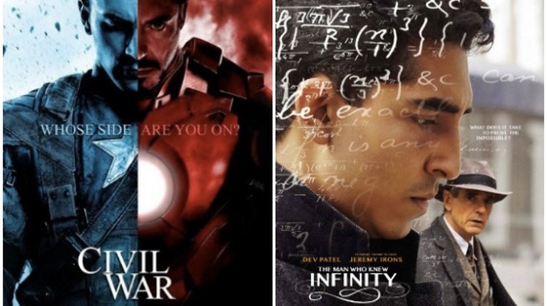  «Captain America: Civil War» «The Man Who Knew Infinity»