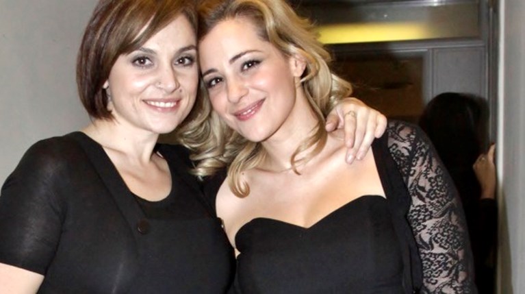 Ελεωνόρα Ζουγανέλη & Νατάσσα Μποφίλιου - Η κοινή βραδινή έξοδος στην Ιερά Οδό (1)