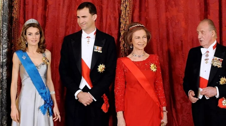 Βασίλισσα Letizia, Χουάν Κάρλος