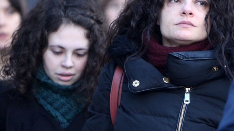 Νεκροταφείο Παπάγου, Κηδεία Αλέξη Μάρδα - Μαρίνα Μάρδα, Τάνια Τρύπη (5)