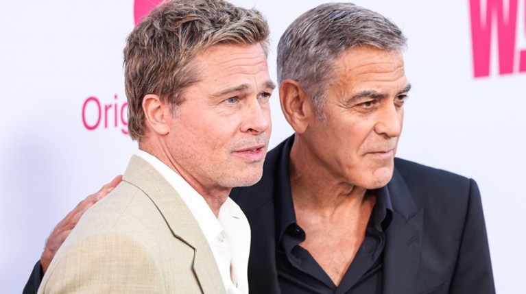 Brad Pitt & George Clooney