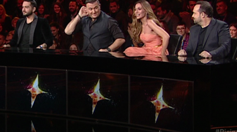 Rising Star πέμπτο live