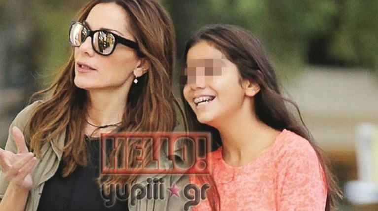 Δέσποινα Βανδή με την κόρη της