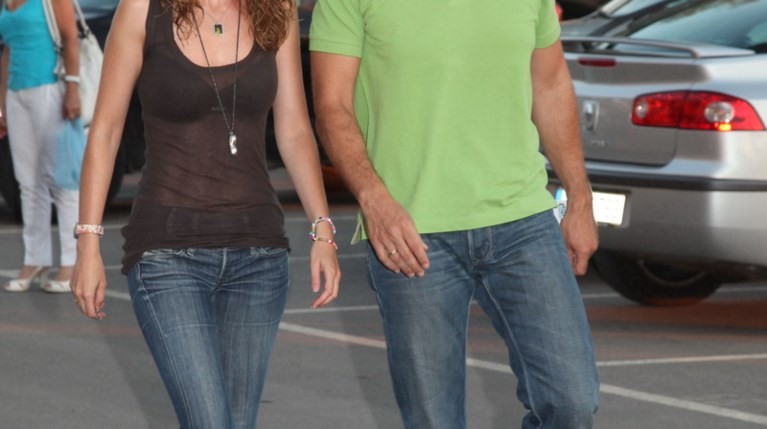 Κλέων Γρηγοριάδης με την γυναίκα του