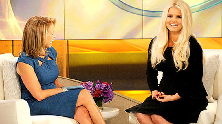 Τζέσικα Σίμπσον στην εκπομπή της Katie Couric