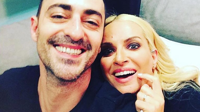 Αλευράς - Μπεκατώρου στα backstage του YFSF