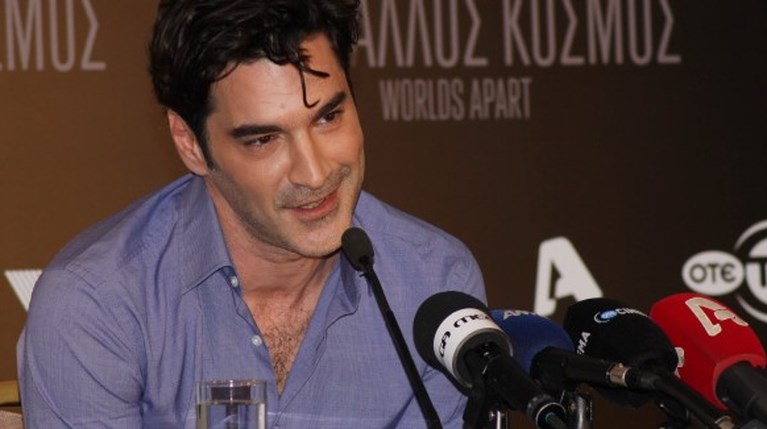 Ο Χριστόφορος Παπακαλιάτης στη συνέντευξη Τύπου για τη νέα του ταινία (1)