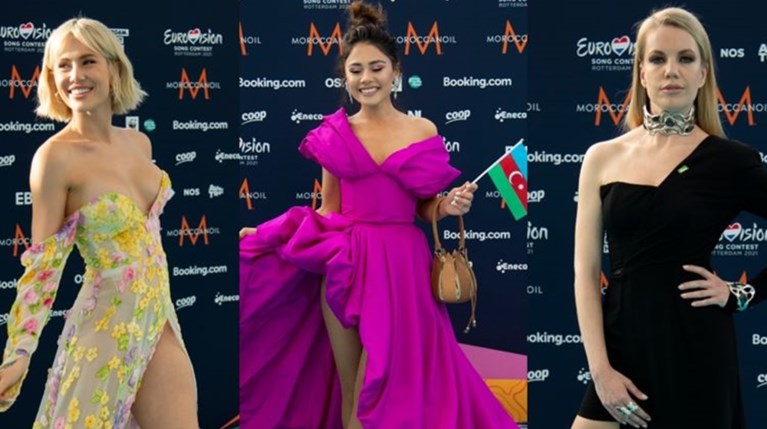 Το τιρκουάζ χαλί της Eurovision συναγωνίζεται τα Grammy και το Met Gala