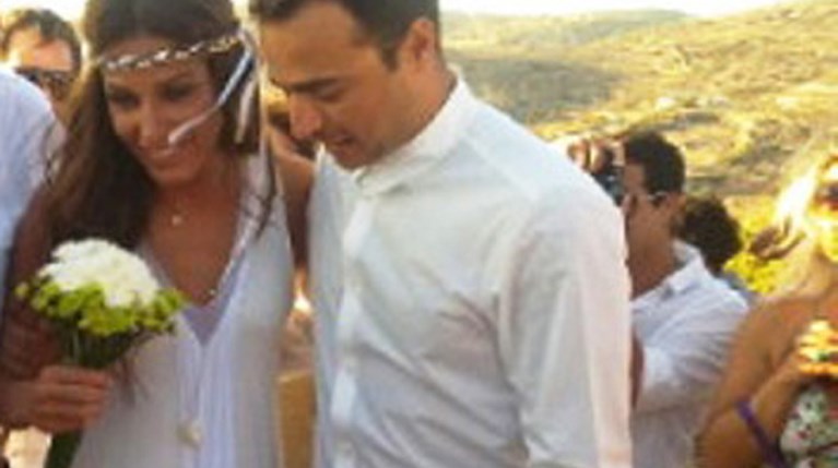 Κατερίνα Παπουτσάκη- Παναγιώτης Πιλαφάς - φωτογραφίες από τον γάμο τους