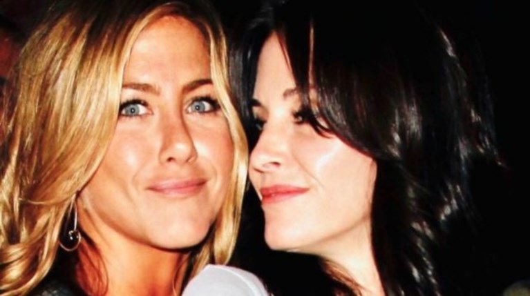 Jennifer Aniston-Courteney Cox