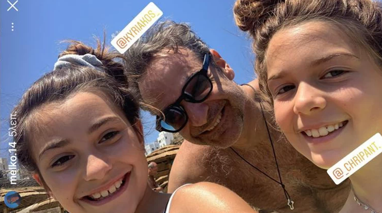 Κυριάκος Μητσοτάκης παραλία