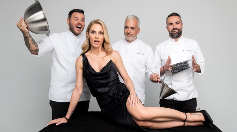 Game of Chefs Ντορέττα Παπαδημητρίου Άνταμ Κοντοβάς Άγγελος Λάντος