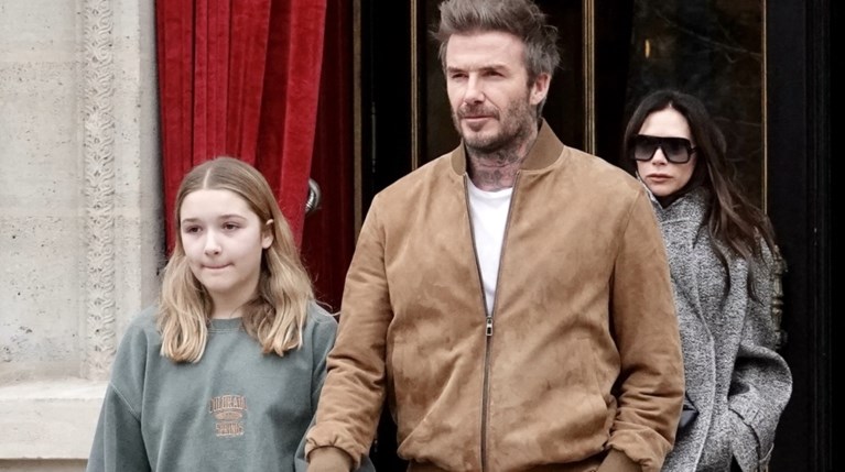 Harper Beckham, David Beckham