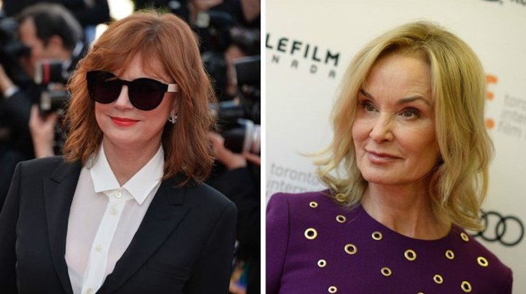 Susan Sarandon και Jessica Lange ενσαρκώνουν δυο "αντίπαλες" ντίβες του παλιού Hollywood