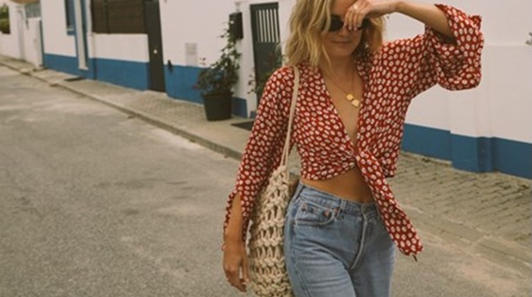 Cropped shirt