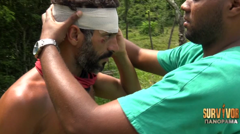 Survivor - τραυματισμός Γιώργος Χρανιώτης