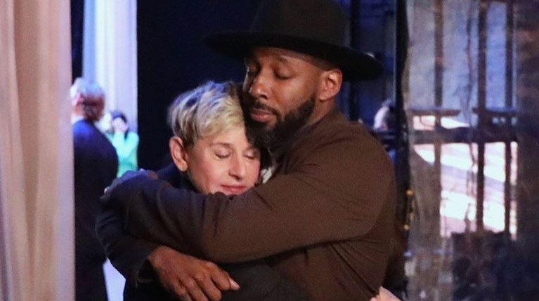 Dj tWitch Ellen DeGeneres