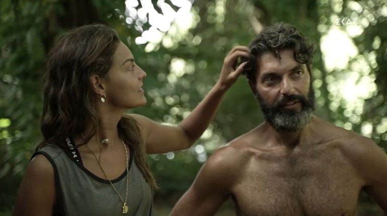 Survivor 2022 Βρισηίδα Ανδριώτου Σπύρος Μαρτίκας