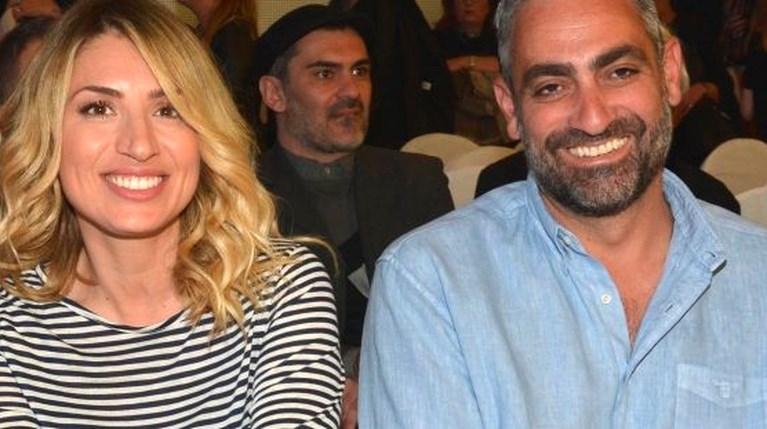 Μαρία Ηλιάκη και Νεκτάριος Γαλίτης στην Athens Xclusive Designers Week