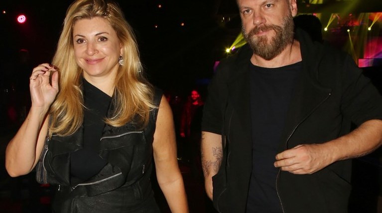 Η Χριστίνα Πολίτη και ο Κώστας Σπυρόπουλος στο Club22 (1)