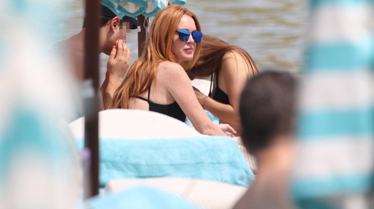 Η Lindsay Lohan στη Μύκονο (8)