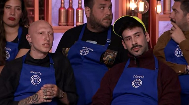 μπλε ομαδα -  master chef