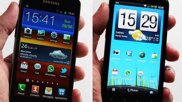 Samsung Galaxy S II vs. HTC Sensation