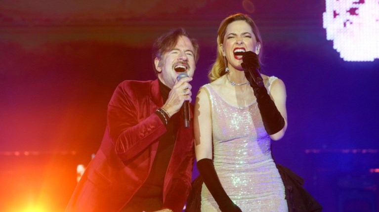 Κωστής Μαραβέγιας - Ρένα Μόρφη - Παραμονή Πρωτοχρονιάς