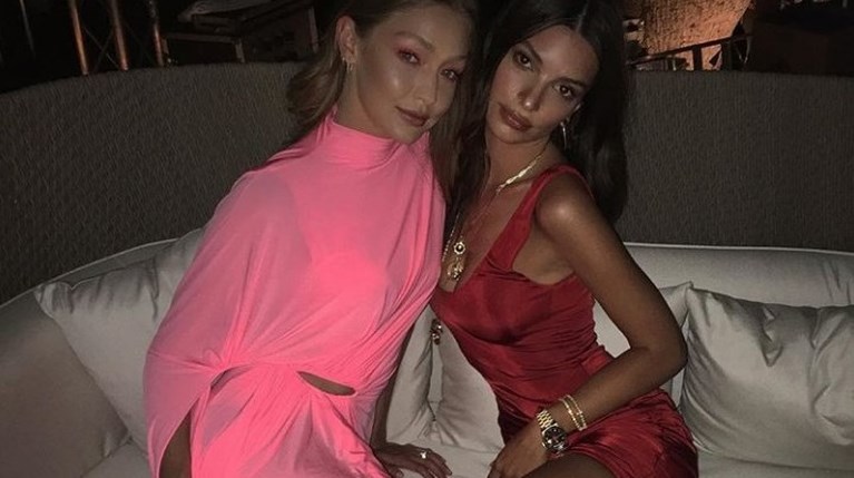 Gigi Hadid,Emily Ratajkowski