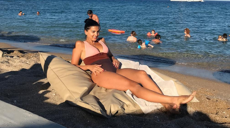 Σταματίνα Τσιμτσιλή με μαγιό