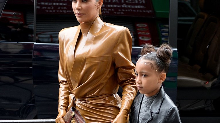 Kim Kardashian & North West - Splash / Ideal Image  