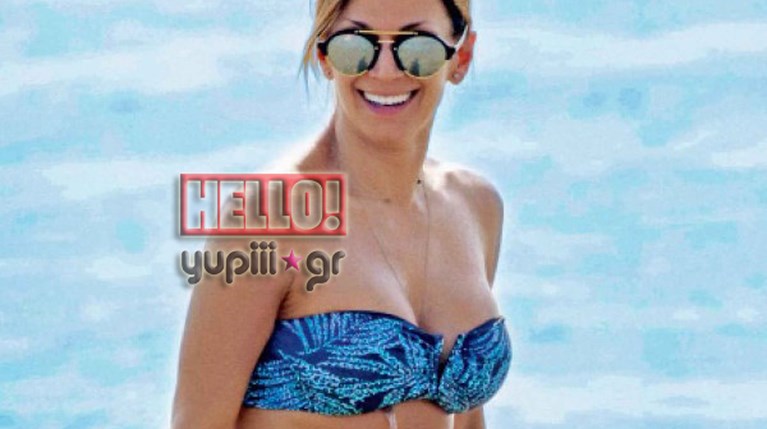 HELLO - Η Έλλη Κοκκίνου με μαγιό (1)