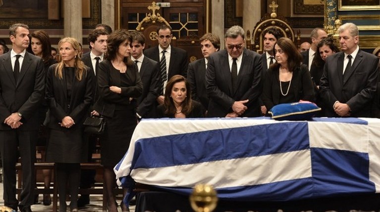 Το τελευταίο αντίο στον Κωνσταντίνο Μητσοτάκη (1)