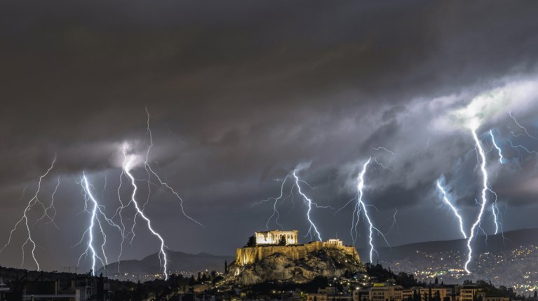 κακοκαιρία Αθήνα