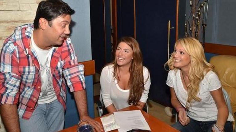 Έλενα Παπαρίζου - Νατάσα Θεοδωρίδου- Γιώργος Θεοφάνους