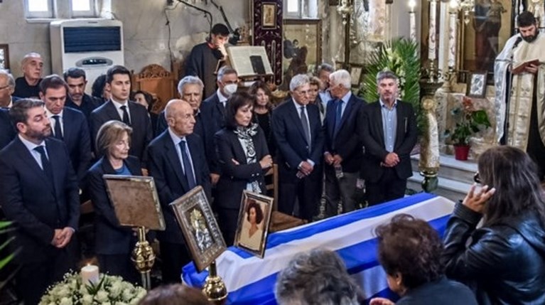 Βάσω Παπανδρέου κηδεία
