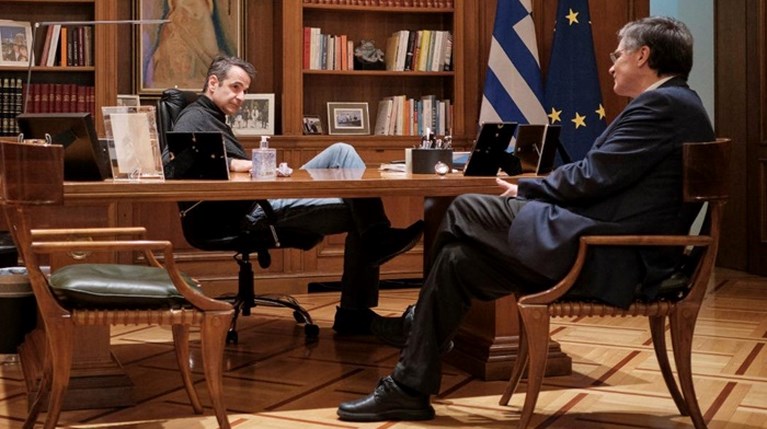 Κυριάκος Μητσοτάκης - Σωτήρης Τσιόδρας