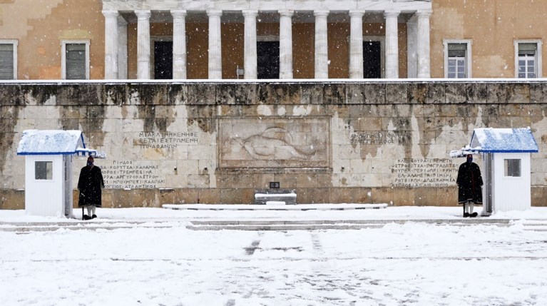 Χιόνι στην Αθήνα