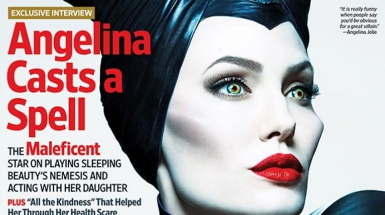 Αντζελίνα Τζολί ως Maleficent στο Entertainment Weekly