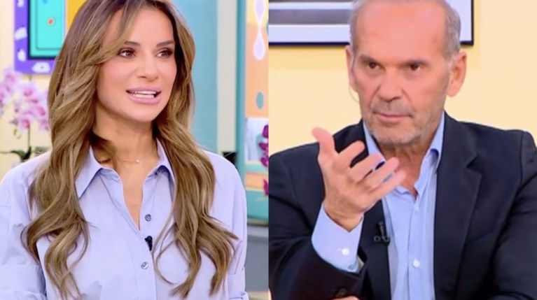 Ελένη Τσολάκη και Πέτρος Κωστόπουλος στο Πρωινό Σαββατοκύριακο